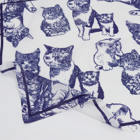 Cat Cotton Bandana