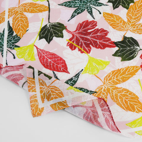 Autumn Leaves Cotton Bandana