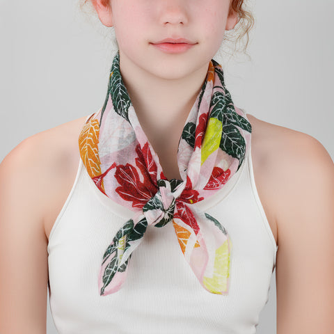 Autumn Leaves Cotton Bandana