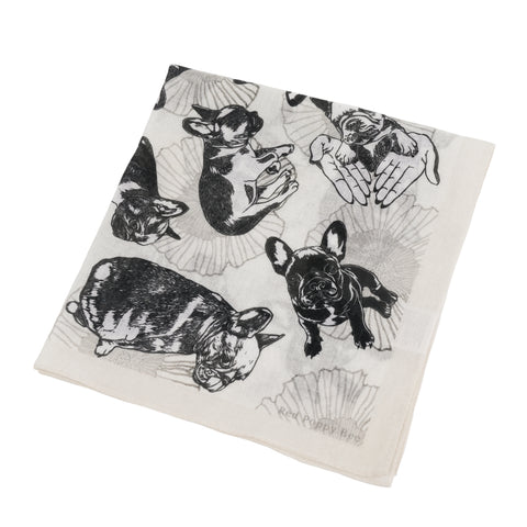 French Bulldog Cotton Bandana