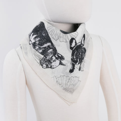 French Bulldog Cotton Bandana